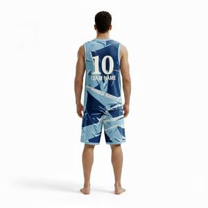Uniformes de Baloncesto Transpirables con Logotipo Personalizado Profesional, Tallas Grandes, 100% Poliéster, Servicios OEM, Absorción de Humedad - Product Image 5