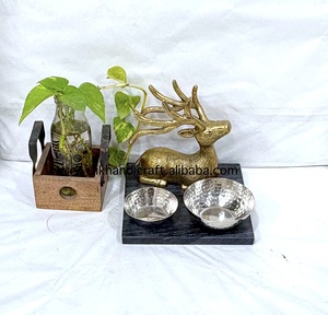 Unique Lion Silver Aluminium Marble Base Durable Candle Pillar Holder Handmade <b>Heat</b> Resistant Eco-Friendly Home Decor for - Product Image 3