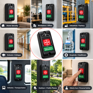 iota705 AIS-140 iota Interruptores de pánico de emergencia internacionales - Plástico negro 1 año de garantía - Product Image 4