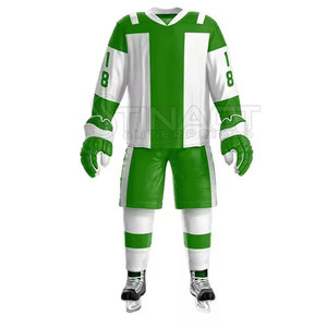 ชุดยูนิฟอร์มฮอกกี้น้ำแข็งคุณภาพสูงสำหรับผู้ชาย ออกแบบมาเพื่อความสบายและการเล่นที่มีประสิทธิภาพ ผลิตจากผ้าระบายอากาศได้ดี พร้อมสีและขนาดที่ปรับแต่งได้ - Product Image 2