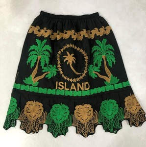 Faldas Polinesias para Mujer, de Poliéster, Transpirables, Ecológicas, Tradicionales, Casuales de Verano, con Logotipo y Color Personalizados, Cintura Impero - Product Image 4