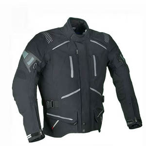 Chaqueta de Motociclismo Impermeable de Cordura Hecha a Medida para Hombre, Chaqueta de Aventura con Protección CE Reforzada - Product Image 1