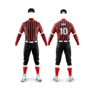 Baseball Uniform Custom Team Wear Breathable Soft Fabric Comfortable <b>Athletic</b> Outfit New Style Baseball Uniform - Product Image 3