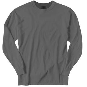 <b>Men</b> Long Sleeve Knit T <b>Shirt</b> Crew Neck Jersey Cotton Tee Breathable Regular Fit Casual Wear - Product Image 3