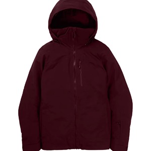 Chaqueta Impermeable Cortavientos para Esquí y Snowboard para Mujer, Color Rojo Vino Borgoña, con Capucha, Cierre Completo, Bolsillo en el Pecho, Aislamiento - Product Image 6