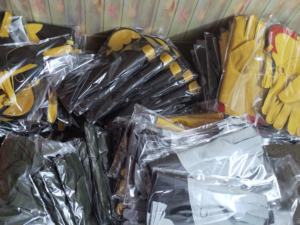 Gant de fauconnerie de haute qualité avec surpiqûres renforcées, protection en cuir épais pour faucons, hiboux, aigles - Product Image 5