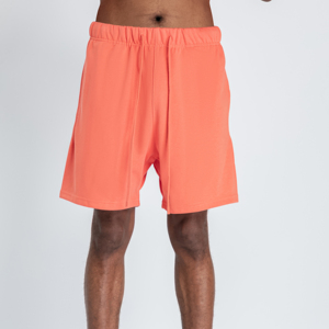 Shorts de sport et de course personnalisés pour hommes grandes tailles, respirants, décontractés, à taille élastique, brodés, en maille 100% coton molletonné, vente en gros - Product Image 1