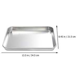 ถาดเสิร์ฟโลหะทำมือสำหรับโต๊ะครัวและเสิร์ฟแขก ออกแบบมาเพื่อให้มีความทนทานและมีสไตล์เหนือระดับ จำหน่ายในราคาขายส่ง - Product Image 3