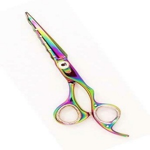 Professional Razor Edge <b>Beard</b> Hair Cutting <b>Scissors</b> 5" Salon <b>Scissors</b> Stainless Steel With Fix Finger Rest - Product Image 4