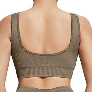 Conjunto de Yoga para Mujer, Fabricación Pakistaní, para Uso en Interiores y Exteriores, Spandex y Nailon, Cintura Elástica Delantera, Transpirable y Ligero, 2 Piezas - Product Image 6