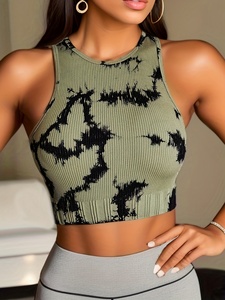 Wholesale Custom Private Label Women's Gym Tank Top Front Knitted Breathable Quick Dry Streetwear for Workout Sport Blank Gym - Product Image 4