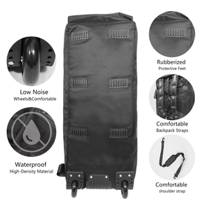 Bolsa de Ropa Impermeable de Nailon Resistente para Viajes, Personalizada, Grande, para Equipo de Equitación, Multifuncional, para Pesca al Aire Libre - Product Image 4