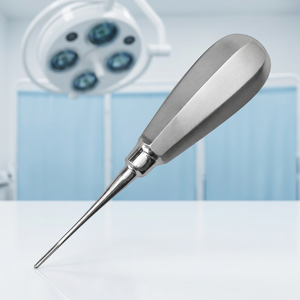 Stainless Steel <b>Veterinary</b> Dental Luxating elevator 2mm Stubby Handle Manual Extraction Instrument for Small <b>Animal</b> Surgery - Product Image 3