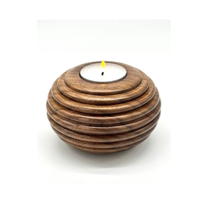 Wood <b>tealight</b> <b>candle</b> <b>holder</b> Birthday Christmas home decor Customized t-light <b>candle</b> <b>holder</b> for Wedding Home Decoration - Product Image 3