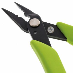 Alicate de crimpado Xuron 4 en 1, modelo 494, con mangos verdes o rosas - Product Image 2