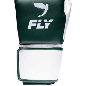 Nouveaux gants de boxe Fly, dernier modèle, vert et blanc, gants de sparring Fly, gants d'entraînement de combat, gants de kickboxing Fly CP-BG-90 - Product Image 4