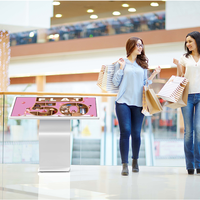 Digitaler Selbstbedienungs-Kiosk Produktinformationsautomat für Einkaufszentren Rolltreppe Digitale Beschilderung und Displays Werbeanzeige-Informationsbildschirm