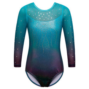 Uniforme de Gimnasia Acrobática Hecho de Spandex y Poliéster, Venta al Por Mayor, MOQ Bajo - Product Image 1