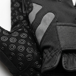 Gants de moto à doigts entiers en cuir synthétique coupe-vent antidérapants avec cordon de serrage unisexe pour sports d'été, impression numérique personnalisée - Product Image 6