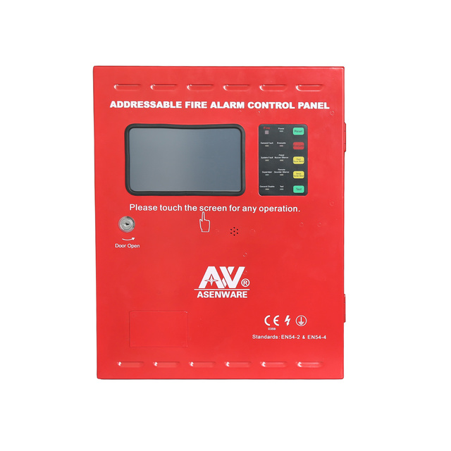 EN54-2 and EN54-4 Addressable Fire Alarm Control Panel