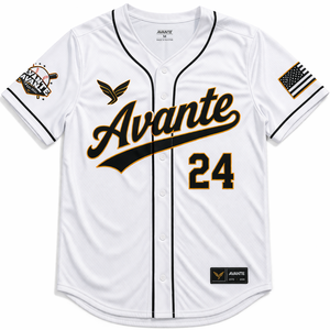 ผู้ผลิตเสื้อเบสบอลแบบสั้นสั่งทำ OEM ผ้าโพลีเอสเตอร์ 100% ระบายอากาศ แห้งเร็ว พิมพ์ลายชื่อและหมายเลขผู้เล่น - Product Image 4