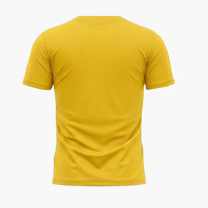 High Quality 180g Heavyweight Polyester Short Sleeve Neck T-Shirt for Men Breathable Printed Casual Shirts <b>Heat</b>-Transfer - Product Image 6