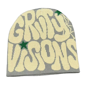 Bonnet tricoté unisexe OEM personnalisé de haute qualité 100 % acrylique, avec étiquette tissée teinte à la lettre, pour l'hiver, le ski et le pêcheur, modèle adulte courant - Product Image 1