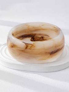Custom Handmade Resin <b>Bangles</b> Colorful Lightweight Fashion Bracelet Jewelry for Women Wholesale - Product Image 6