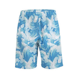 Pantalones Cortos de Playa Personalizados para Hombre, Cierre Elástico en la Cintura, Tela de Malla 100% Poliéster, Secado Rápido, Transpirables, Casuales - Product Image 1