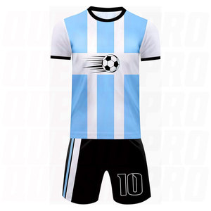 Maillots de football premium pour garçons, ensembles de maillots pour enfants, uniformes d'entraînement de football pour jeunes, ensembles de shorts de sport pour fans de basketball, respirants et légers - Product Image 1
