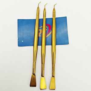 Herramienta Profesional para Lifting de Pestañas, Cepillo Separador en Forma de Y para Permanente de Pestañas, Color Dorado, Venta al Por Mayor OEM - Product Image 3