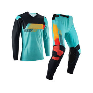 Trajes de motocross OEM al por mayor, conjunto de equipo de carreras MX con impresión de logotipo personalizado y talla personalizada - Product Image 1