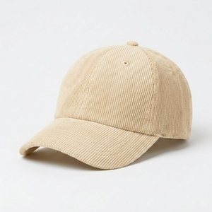 Casquette de baseball en velours côtelé personnalisée OEM ODM, marron, unisexe, réglable, décontractée, pour le sport, les voyages, toutes saisons, adulte - Product Image 5