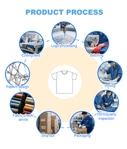 เสื้อยืดโอเวอร์ไซส์ทรงบ็อกซี่ผ้าคอตตอนหนา 280GSM พิมพ์ลายดิจิตอลประดับเพชร สวมใส่สบาย สไตล์ลำลอง สำหรับผู้ชาย ขายส่งเสื้อผ้าสตรีทแวร์ - Product Image 6