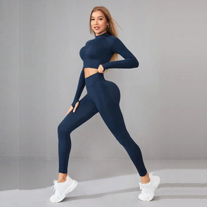 Heavy Fashion Printed Fitness Workout Yoga Set Sports Bra And Legging Set - Product Image 1