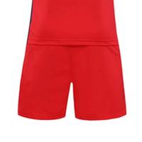 Uniforme de volley-ball en polyester respirant, de conception moderne, fabriqué en usine, avec couleur et logo personnalisés, vêtements d'entraînement de haute qualité
