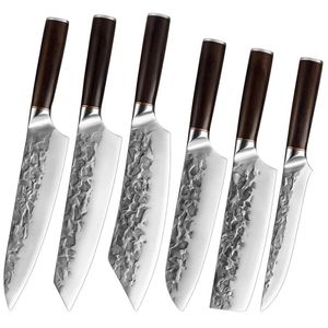 Ensemble de couteaux de cuisine forgés en acier inoxydable, collection de couverts professionnels pour chef, couteaux de cuisine de qualité supérieure - Product Image 1