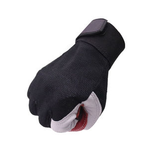 Gants de travail de sécurité haute visibilité, résistants aux vibrations, en cuir de chèvre pleine fleur, compatibles écran tactile, haute dextérité pour mécaniciens - Product Image 2