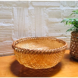 Handmade Bamboo <b>Basket</b> Eco Friendly Storage <b>Basket</b> Wholesale Supplier - Product Image 5