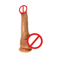 Juguete Sexual Portátil a Prueba de Agua, Duradero, Inodoro, Estimulante, Realista, Suave, Manual, Pene Artificial Largo de Silicona, a Precio Razonable