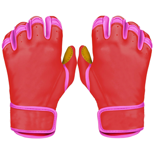 Gants de baseball et de softball confortables pour gauchers, adultes, en cuir extra durable, thermiques, compatibles écran tactile, respirants, style vintage, pour le cyclisme - Product Image 2