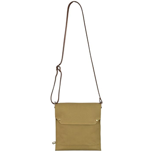 Sac messager unisexe en toile avec sangle en cuir, grand rabat, durable et léger pour les voyages et le travail - Product Image 4
