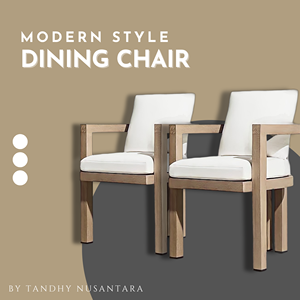 Canapé de jardin en teck massif avec coussin en tissu, produit de haute qualité, chaises de jardin, chaises de salle à manger pour extérieur et intérieur, À VENDRE - Product Image 2