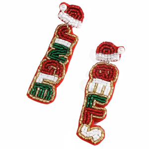 Pendientes Colgantes de Cuentas de Vidrio Hechos a Mano con Forma de Flor, Diseño Cristiano Personalizado, Color Sencillo, Estilo Deportivo, Moda de Invierno para Maestros - Product Image 1