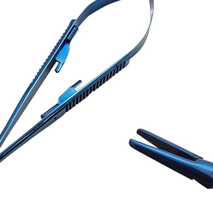 ที่จับเข็มไมโครแบบมืออาชีพ Castroviejo ทำจากสแตนเลส ใช้สำหรับเย็บแผลในศัลยกรรม ชุดเครื่องมือจักษุแพทย์ - Product Image 5