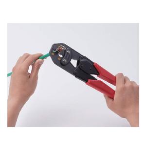 Outil de sertissage en acier de qualité industrielle Lobtex du Japon, avec poignée en résine AK38A - Product Image 3