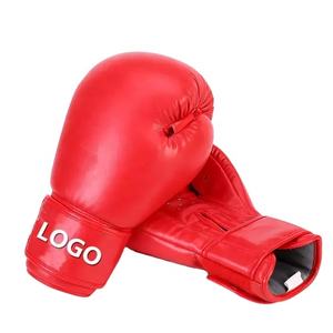 Gants de boxe en cuir de vachette de qualité supérieure, logo personnalisé, fermeture à boucle, couleurs et designs personnalisables pour le kick-boxing et le MMA - Product Image 5