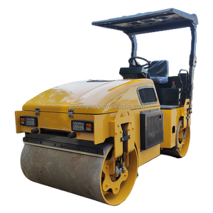 Rodillo Compactador de Carretera de 2 y 3 Toneladas, de Tambor Simple o Doble, Autopropulsado, Rodillo Vibratorio para Caminar Detrás, en Venta - Product Image 1