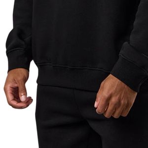 Sudadera Negra para Hombre con Cierre Completo y Cuello Alto, Ropa Deportiva Informal, Chaqueta Deportiva, Ropa de Calle, Prenda de Moda - Product Image 6
