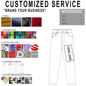 Pantalon de survêtement ample délavé à l'acide pour hommes, avec logo personnalisé, coupe large et poches, style décontracté à jambe droite - Product Image 5